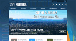 Desktop Screenshot of cityofglendora.org